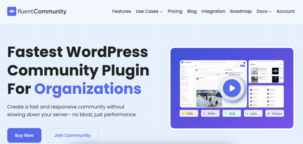 FluentCommunity, Best platforms like Udemy, Top eLearning platforms